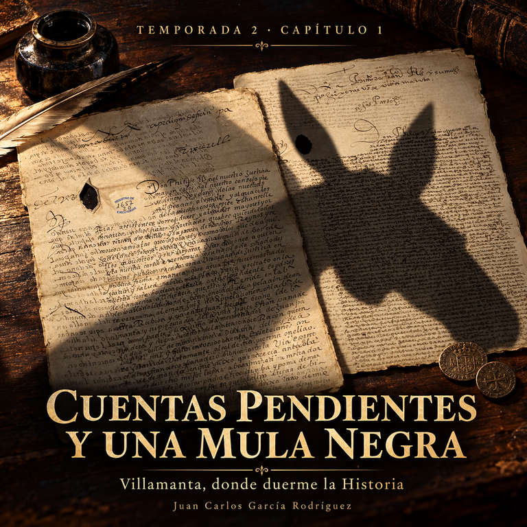 Portada de Cuentas pendientes y una mula negra
